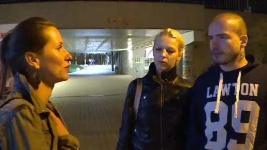 Güzel Çek çifti gf değişimi için para alır