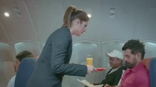 Hint desi air hostes kız seks ile yolcu