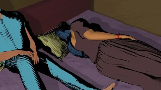 Karısını sikerek amının mütevazıliğini kırdı