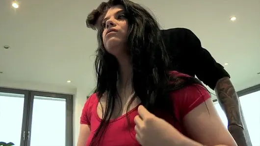 Sürtük seviyor o zaman ona kedi gets becerdin ve tokat