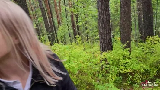 Üvey kardeşimle orman parkında yürüyoruz. seks blogu, canlı video. – pov