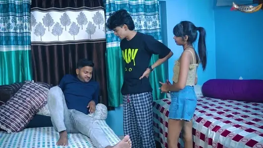 DESI VIRGIN GIRL HARDCORE FUCK WITH HER TWO FIREND’S WHEN SHE WAS ALONE AT HOME FULL MOVIE ( HINDI AUDIO )