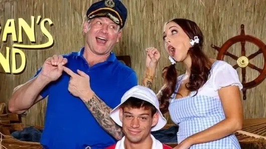 Hunk kaptan ve asosyal Gilligan takım ateşli marie-anne – biphoria