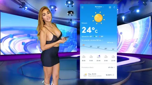 Yeni hava durumu kızının gardırop sorunları var