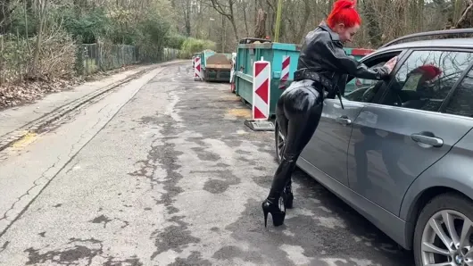 After work Fick Treff ! Lacquer sluts fuck you without rubber!
