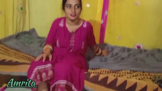 Ateşli Hintli desi üvey üvey erkek kardeş ve üvey üvey kız kardeş ateşli seks