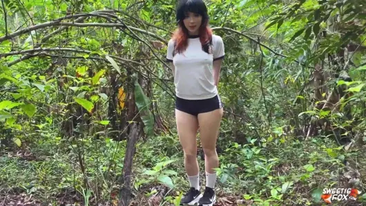 Busty Stranger on a Bicycle Asked for Help And Was Fucked Hard in the Anal – Sweetie Fox