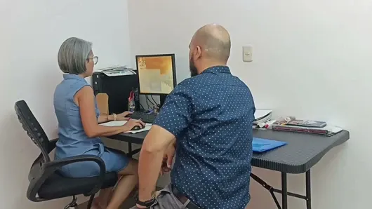 Conducting interviews, and the last one was the best with calvohot70, I couldn’t resist. Spanish porn.