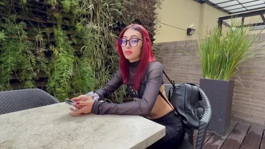 Date with stranger ends in fucking in my boyfriend’s apartment, after he left me standing in the cafeteria
