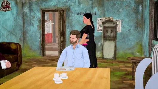 Devar Hintli desi yengeyi erkek arkadaşını ormanda sikerken yakalıyor ve sonra ikisini de tatmin ediyor