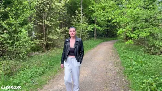 Hot Stable Worker Took Me Into the Forest Risky Smoking Deepthroat POV